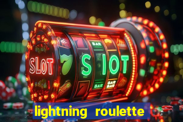 lightning roulette como jogar
